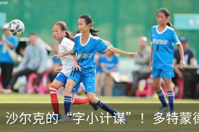 沙尔克的“字小计谋”！多特蒙德被调侃得毫无脾气